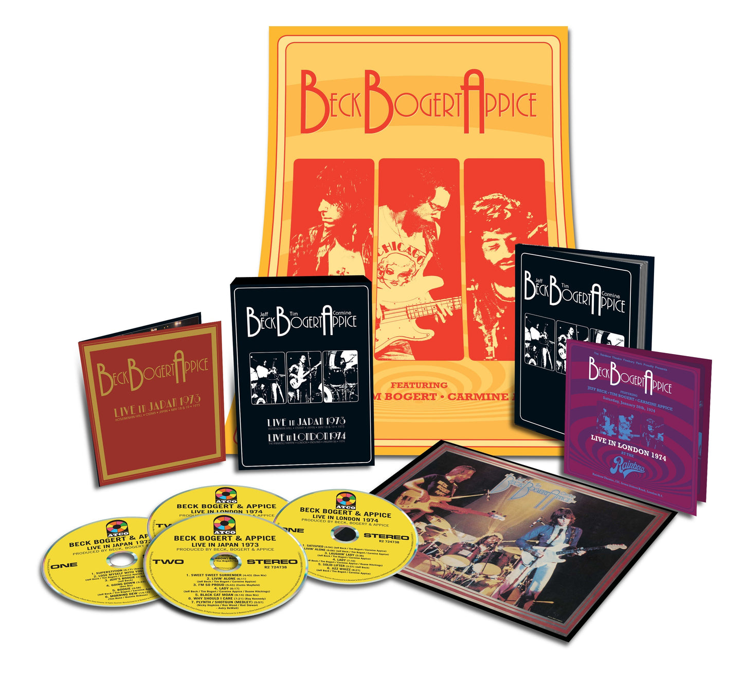 Live in Japan 1973 & Live in London 1974