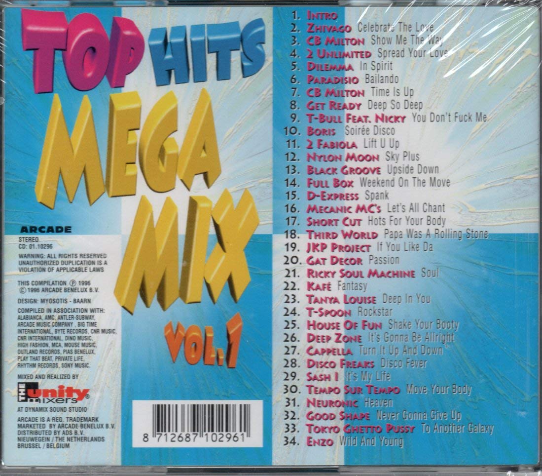 TOP HITS MEGA MIX VOL 1