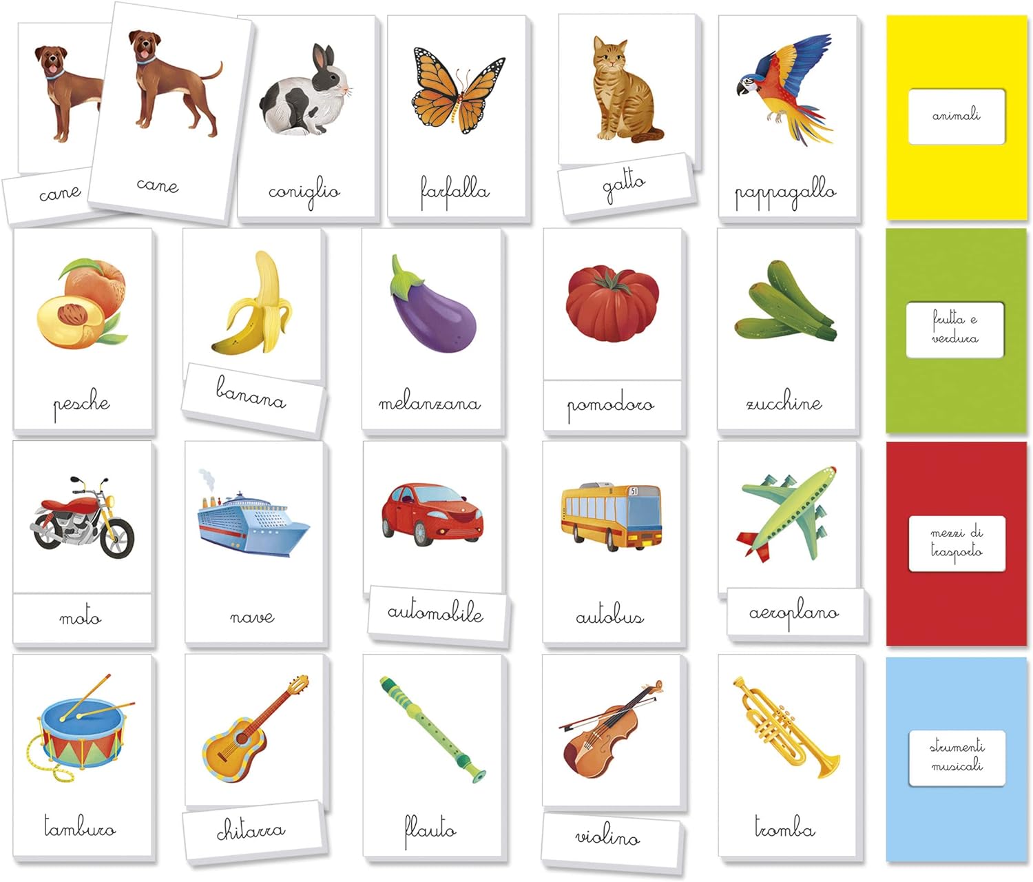 Clementoni- Sapientino Palabras Montessori 3 años, Juego Educativo para Aprender a Leer, Desarrollo lenguaje con método nomenclatura – Fabricado en Italia, Multicolor, Talla única (16362
