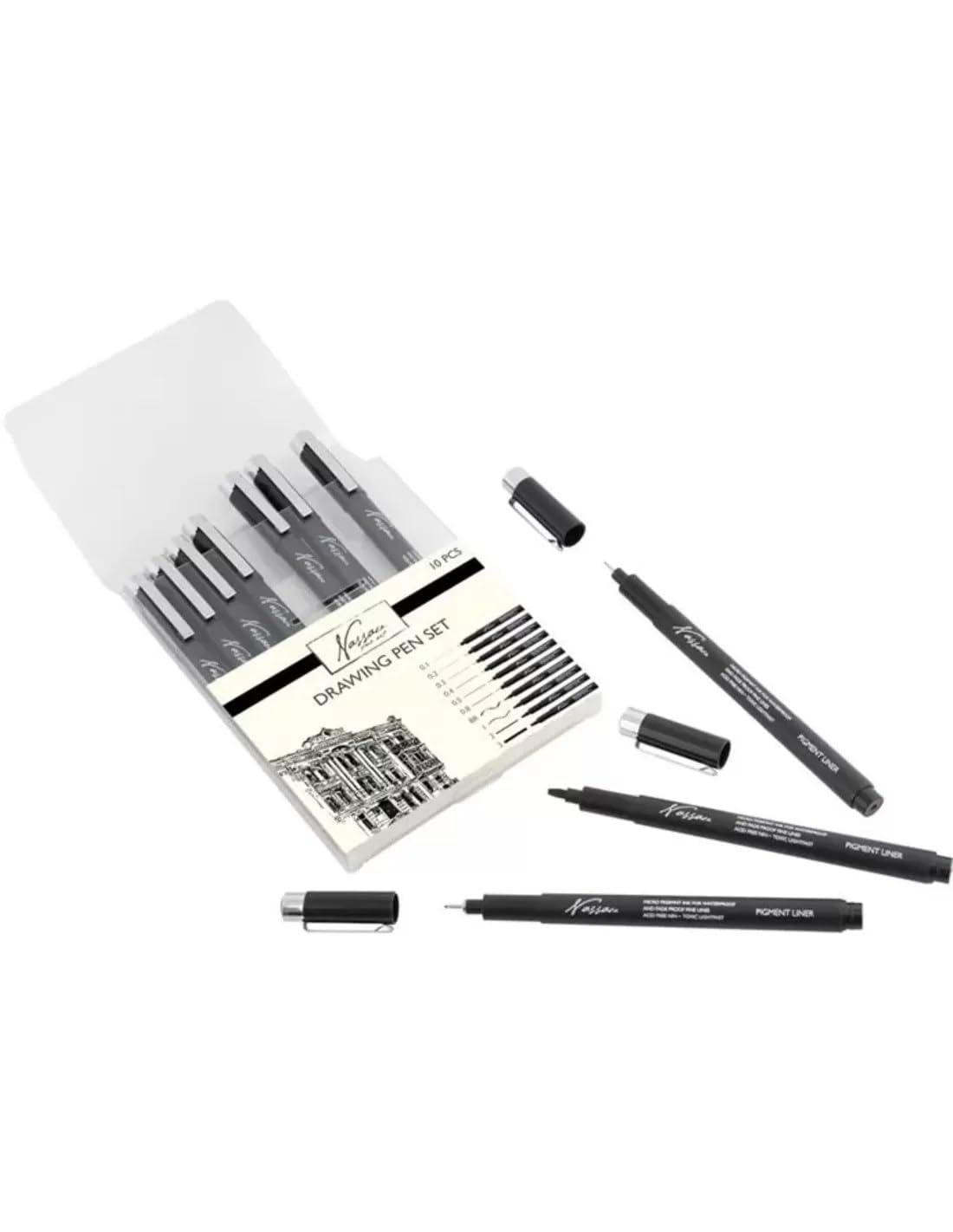 Nassau Nassau Fineliner Set of 10