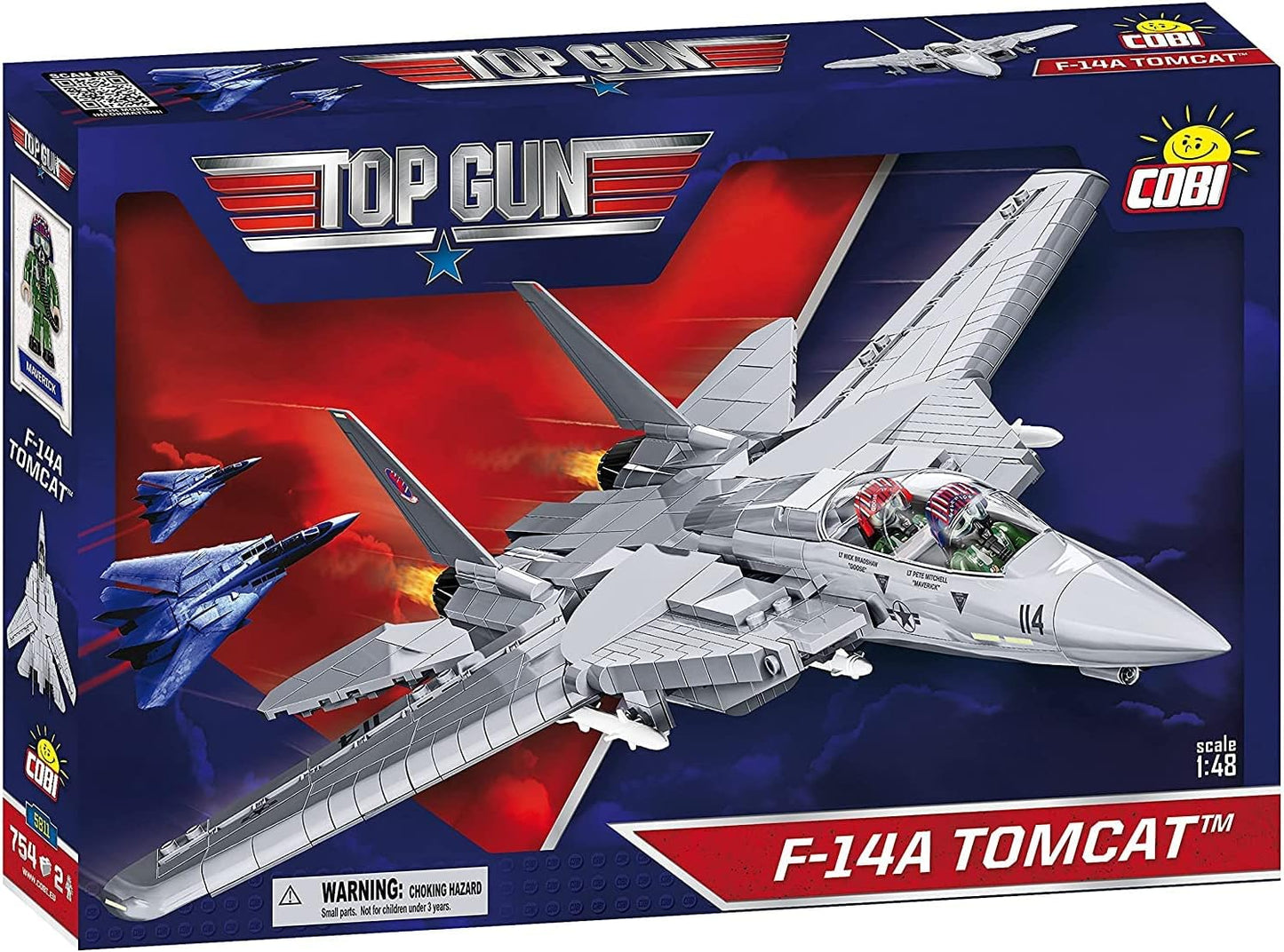 COBI 5811 Top Gun Building Blocks, Gray Single
