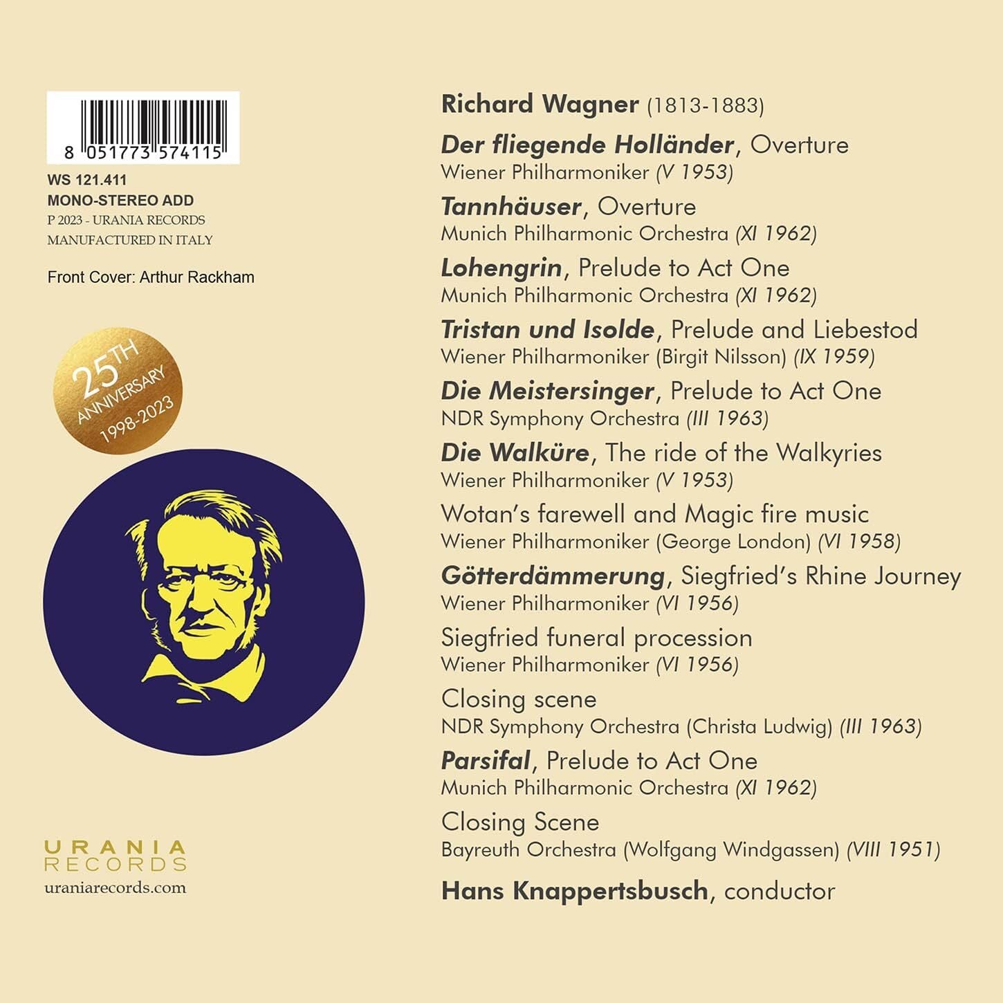 Wagner: Der Ring Des Nibelungen/Parsifal/Tristan Und Isolde/...