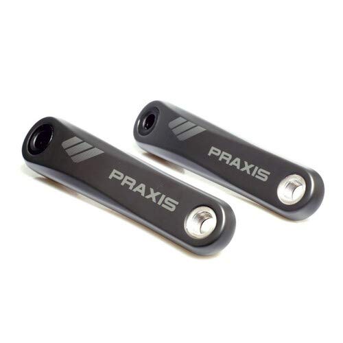 Praxis Unisex_Adult E-Bike Crank Set, Carbon, 165 mm, Standard, Default