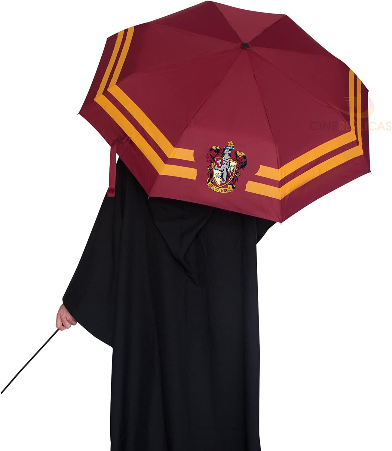 Cinereplicas - Harry Potter Umbrella - Auto Open - Official License - Gryffindor
