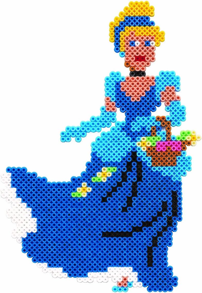 Hama Bügelperlen MIDI Geschenkpackung Disney Prinzessinen (7911) - 5mm Midi Perlen - Neuheit 2012