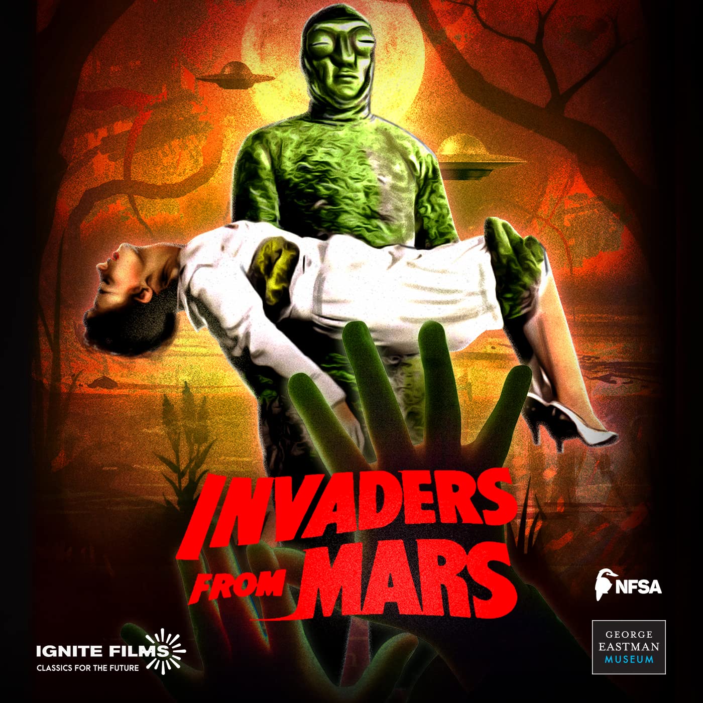Invaders from Mars Blu-ray – Brand New Blu-ray HD Version – Sci-fi Original American Movie from 1953 – Great Gift Idea for Movie & Collection Lovers