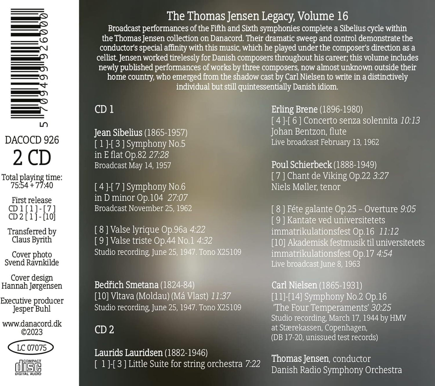 Thomas Jensen: Legacy - Volume 16