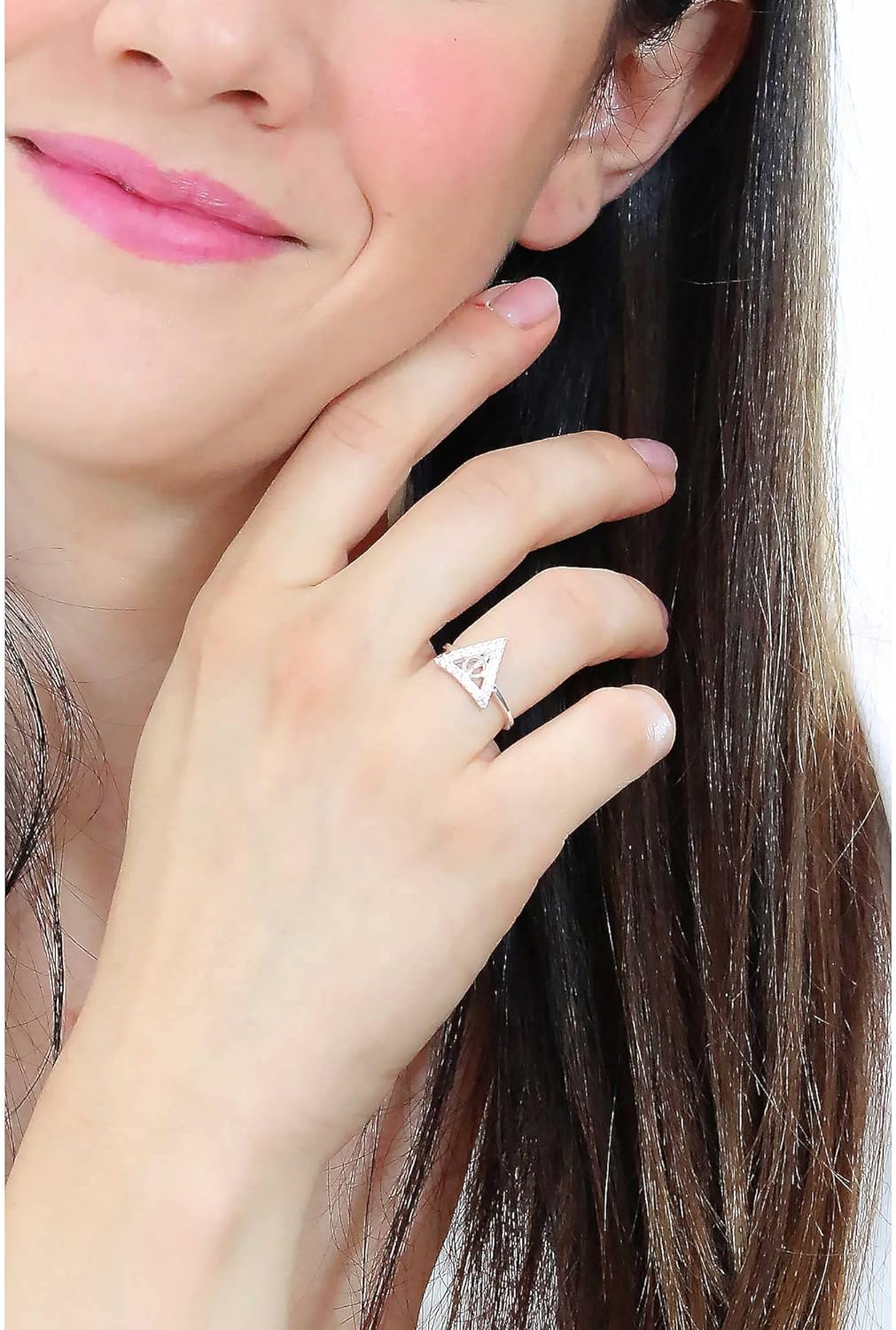 Harry Potter Official Sterling Silver Deathly Hallow Ring Size Large by The Carat Shop