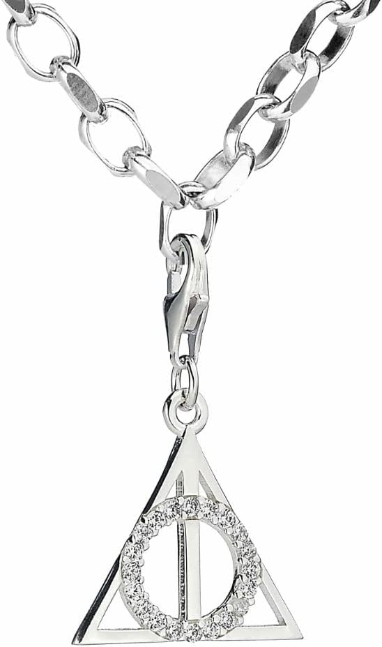 Harry Potter - Deathly Hallows Clip on Charm with Crystal Elements