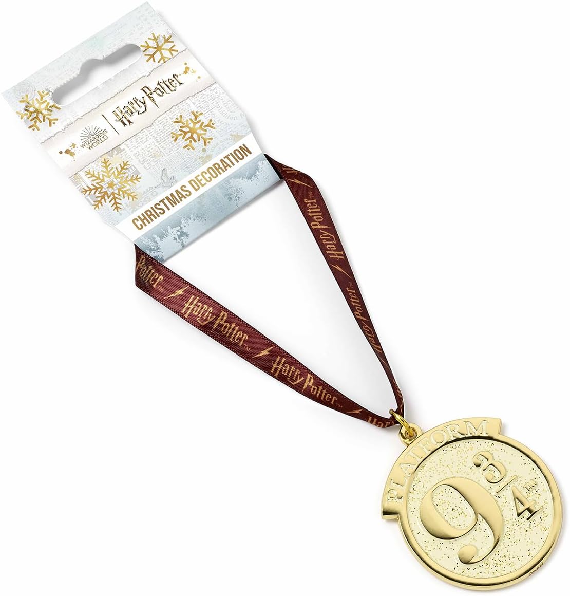 HARRY POTTER Official Platform 9 3/4 Pendant Christmas Decoration