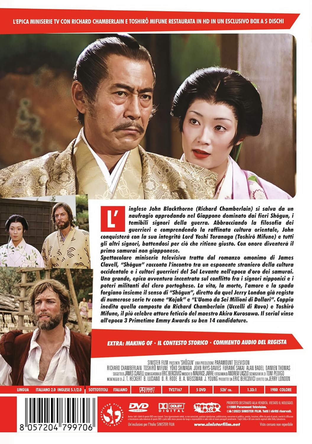 Shogun (Special Edition 5-Dvd Box) (Resturato In Hd