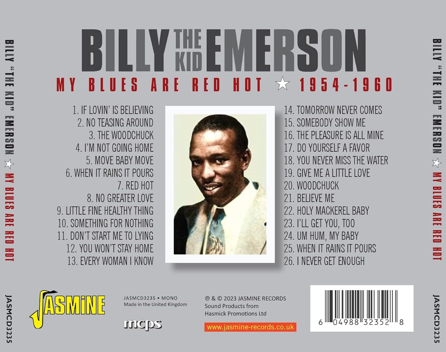 My Blues Are Red Hot Blues from Memphis to Chicago 1954-1960