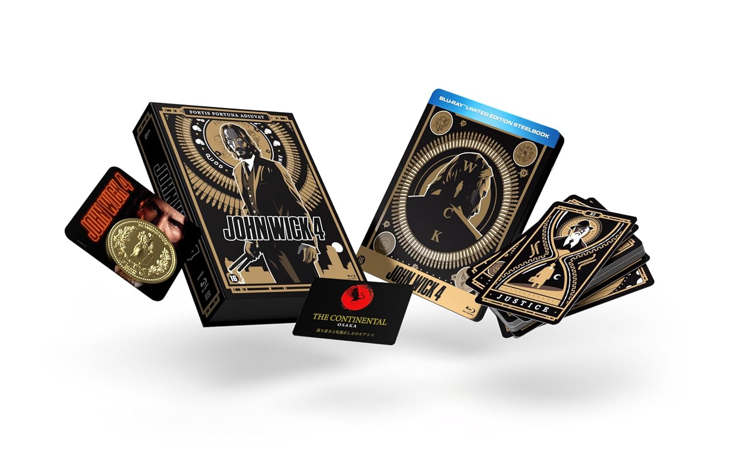 John Wick 4 - Edition Collector Blu Ray Steelbook - Limited Edition
