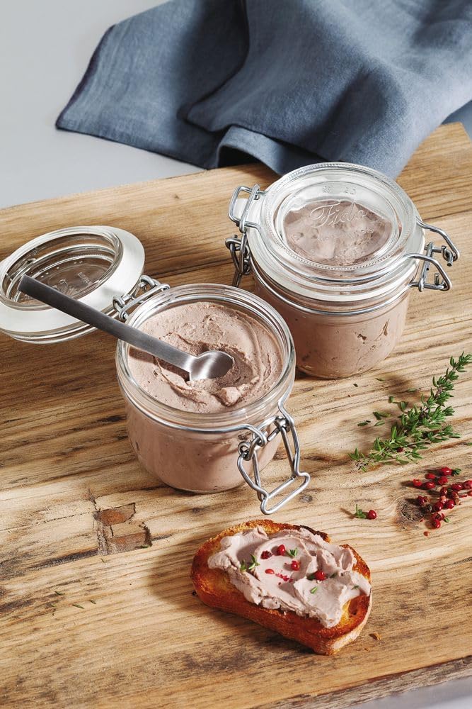 Bormioli Rocco Flip-top jars with glass lid - Capacity 200 ml