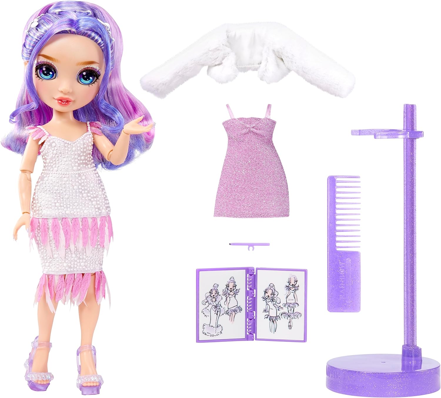 Rainbow High Fantastic Fashion-Purple