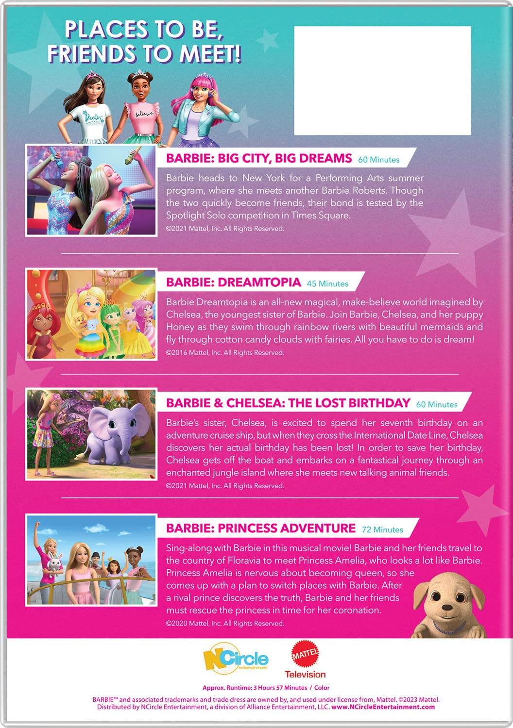 Barbie 4-Movie Special Collection