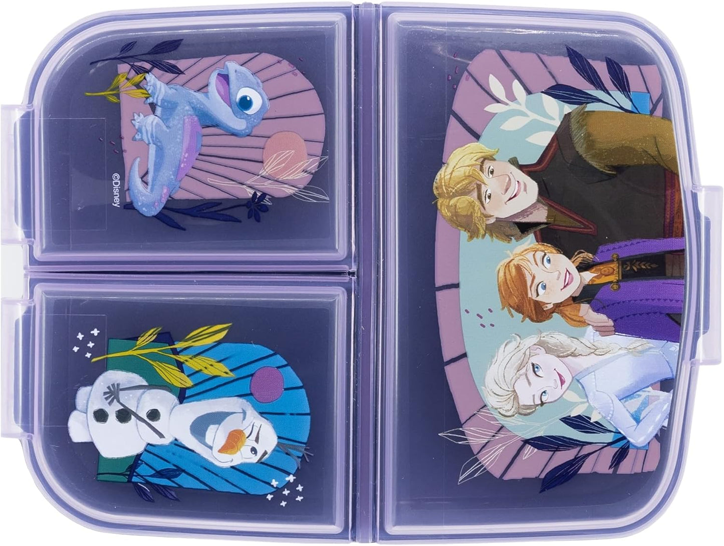 Stor Frozen: Trust The Journey Multi Compartment Lunch Box
