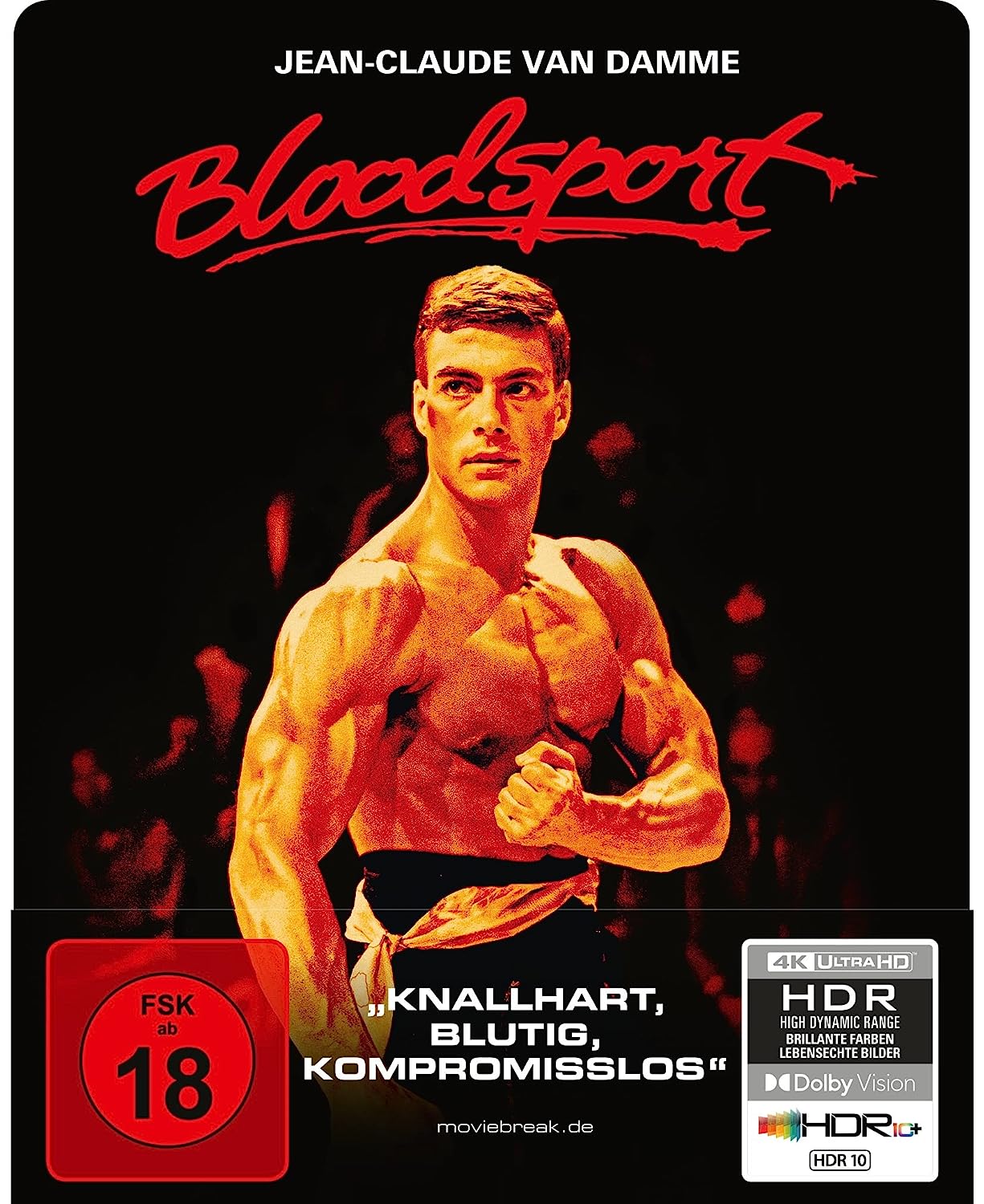 Bloodsport - Eine wahre Geschichte - im 2-Disc Limited SteelBook mit Quarterslip (UHD-Blu-ray + Blu-ray