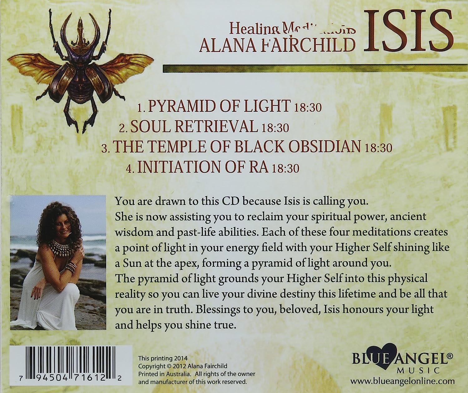 Isis Power of the Priestess Healing Meditations