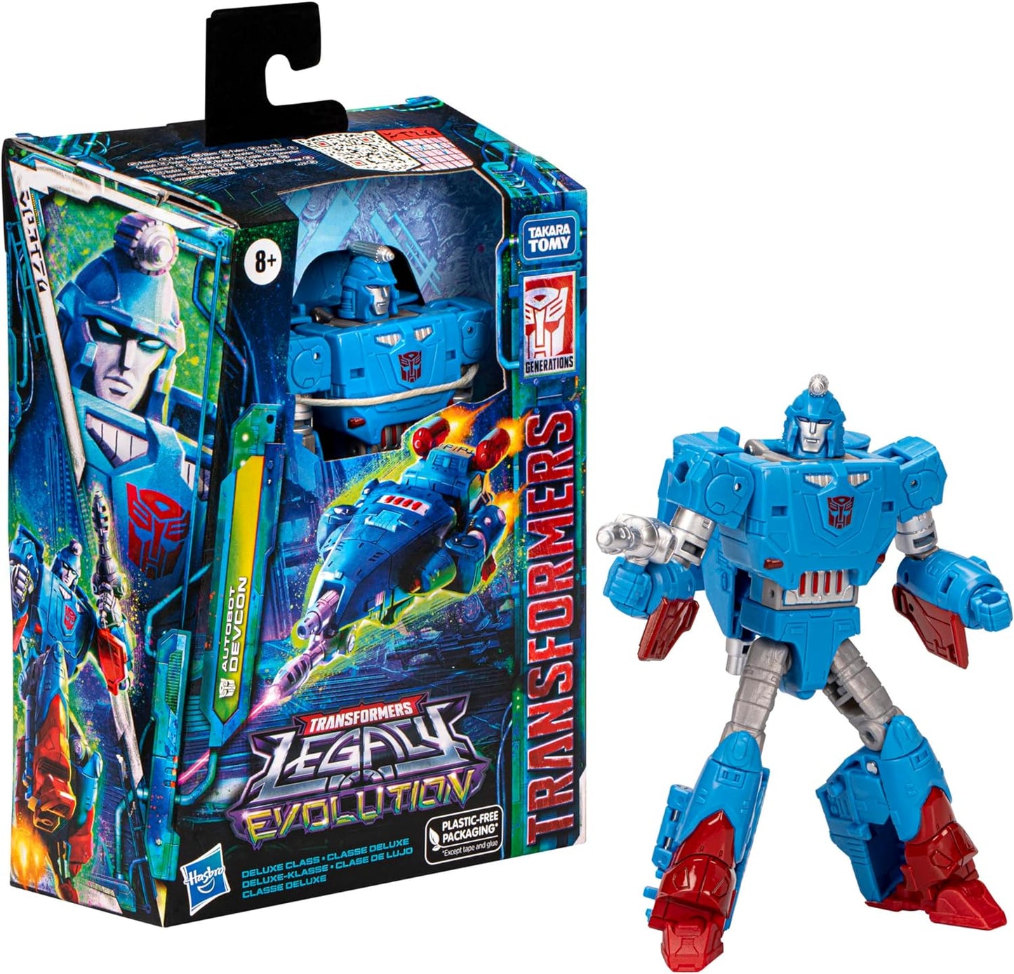 Transformers Legacy Evolution Deluxe Autobot Devcon 5.5” Action Figure
