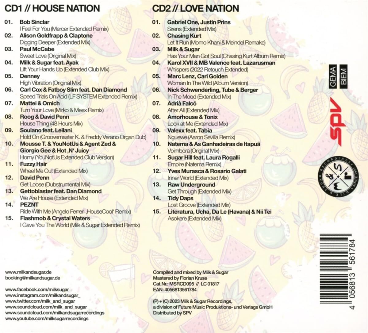 Milk & Sugar Summer Sessions 2023