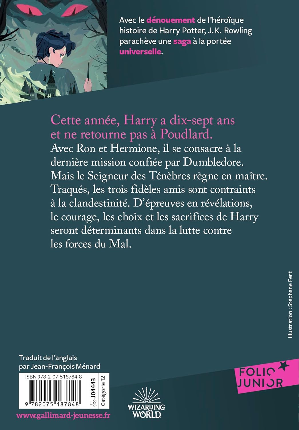 Harry Potter 7 Et les reliques de la mort: EDITION 2023