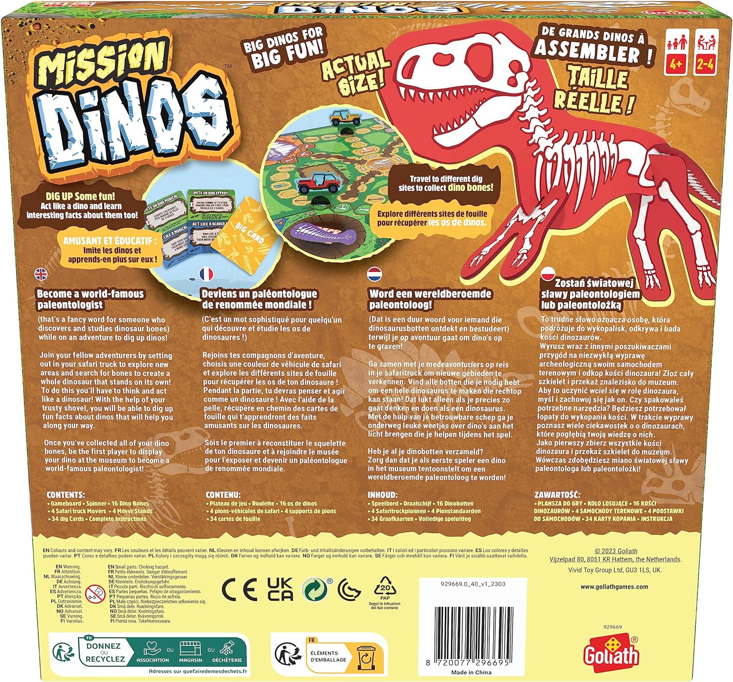 Dino Dig Em Up - Kinderspel (6019669