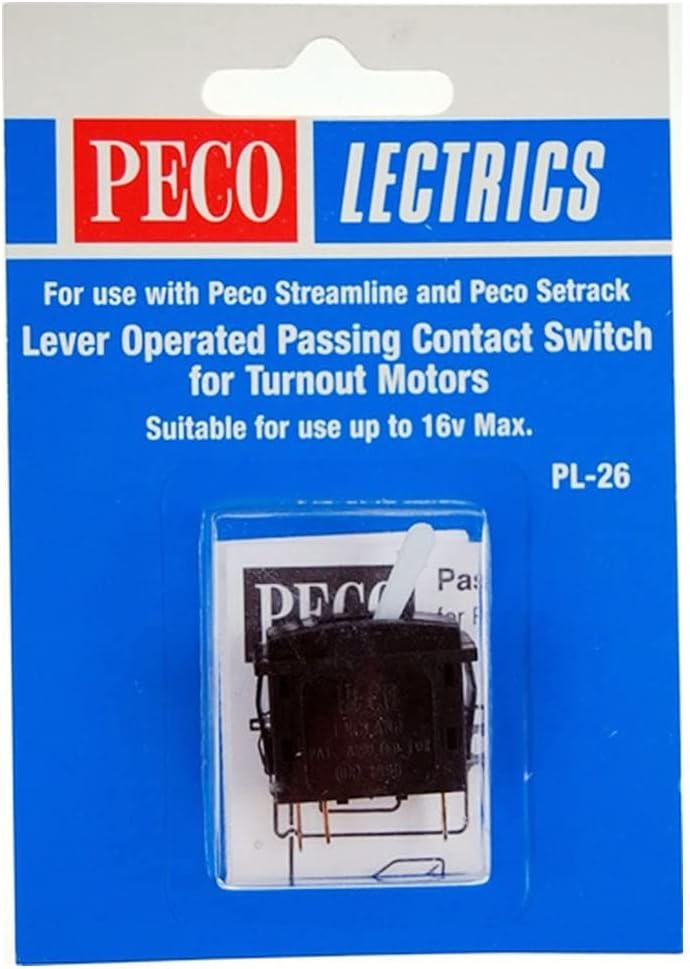 Peco White passing contact switch PL-26W