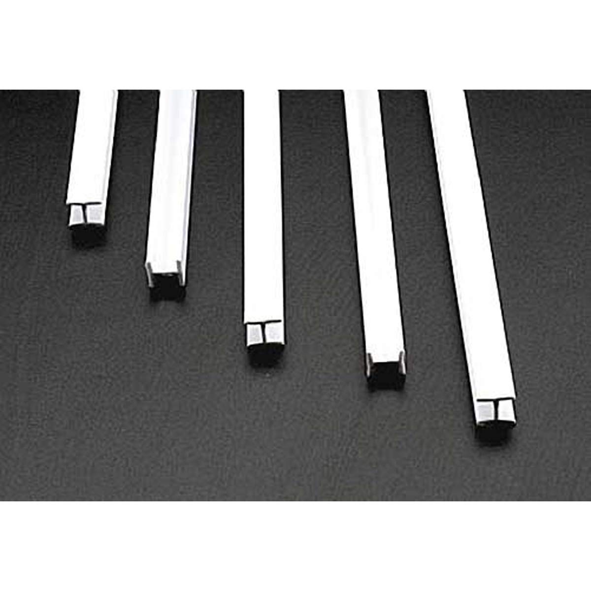Plastruct - H-Column Fineline Styrene 6.4X6.4X1.0Mm 375Mm 5X Hfs-8