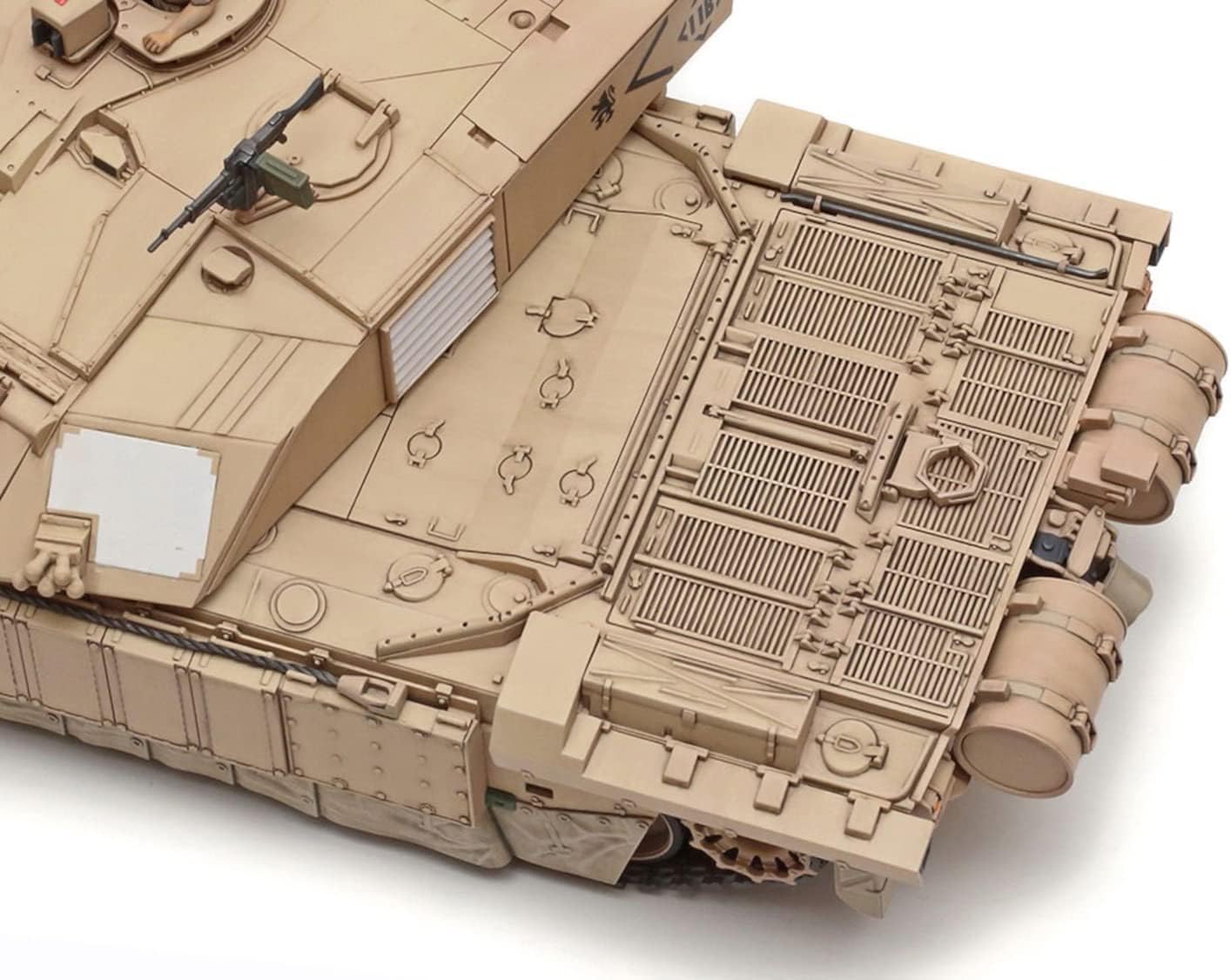 Tamiya, 32601, 1:48 Brit. KPz Challenger 2 (Desert), Model Making, Plastic Construction Kit, Hobbies, Crafts, Gluing, Model Kit, Model, Assembly, Unpainted