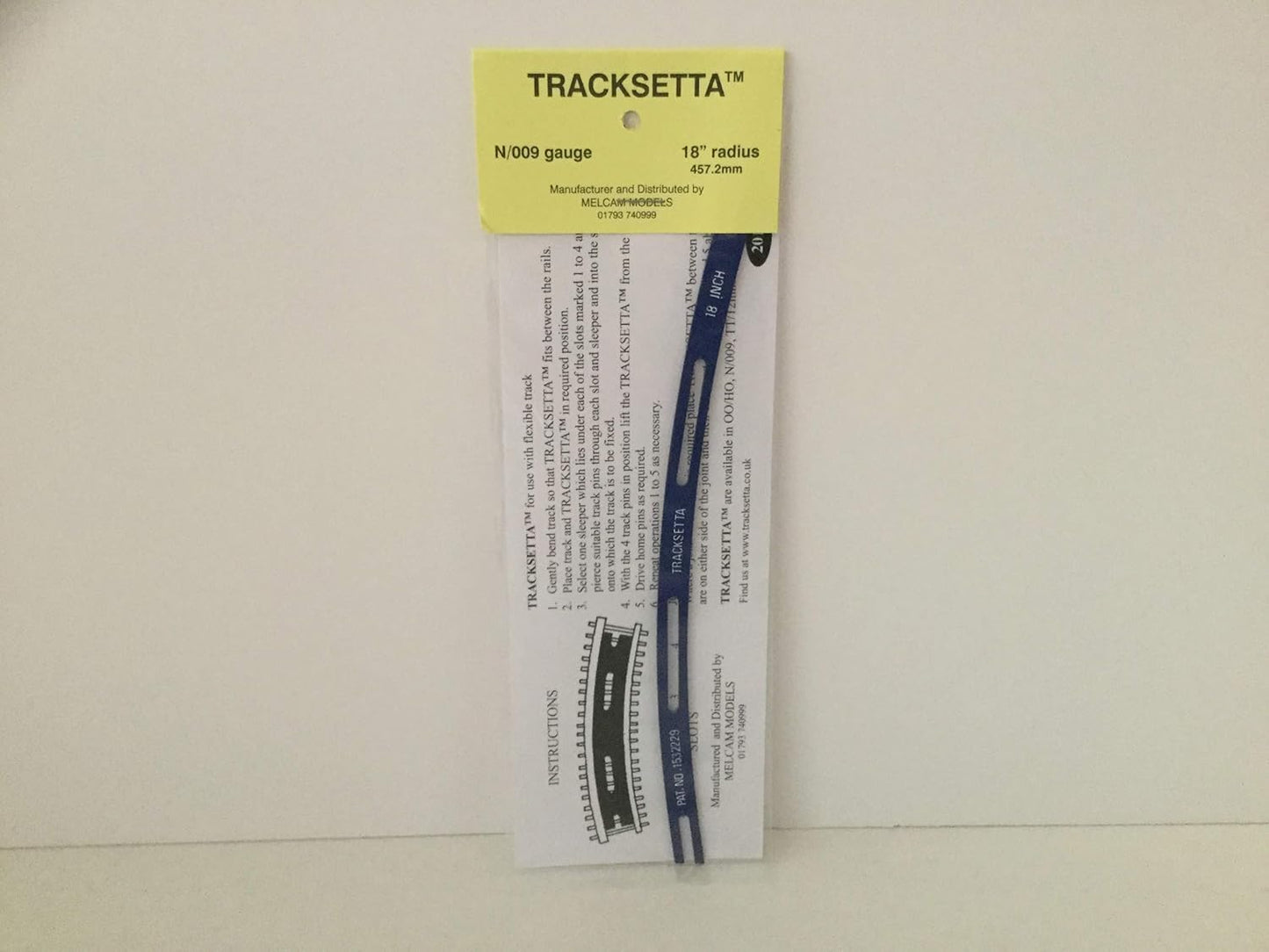 Tracksetta NT18 Track Laying Tool 18" N 457mm Radius N Gauge
