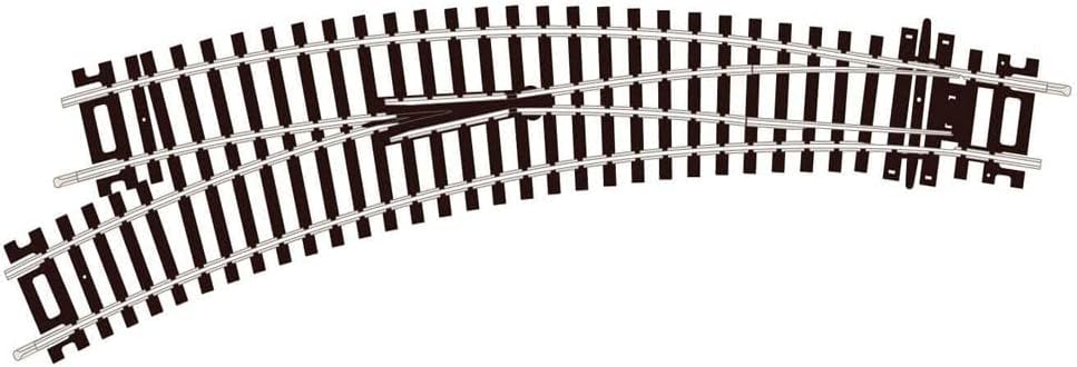Peco ST-245 OO Gauge Lefthand Curved Point