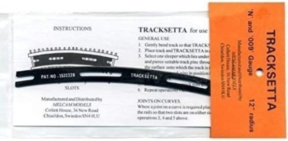 Tracksetta NT12 N Gauge 12"/304.8mm Radius Track Laying Tool