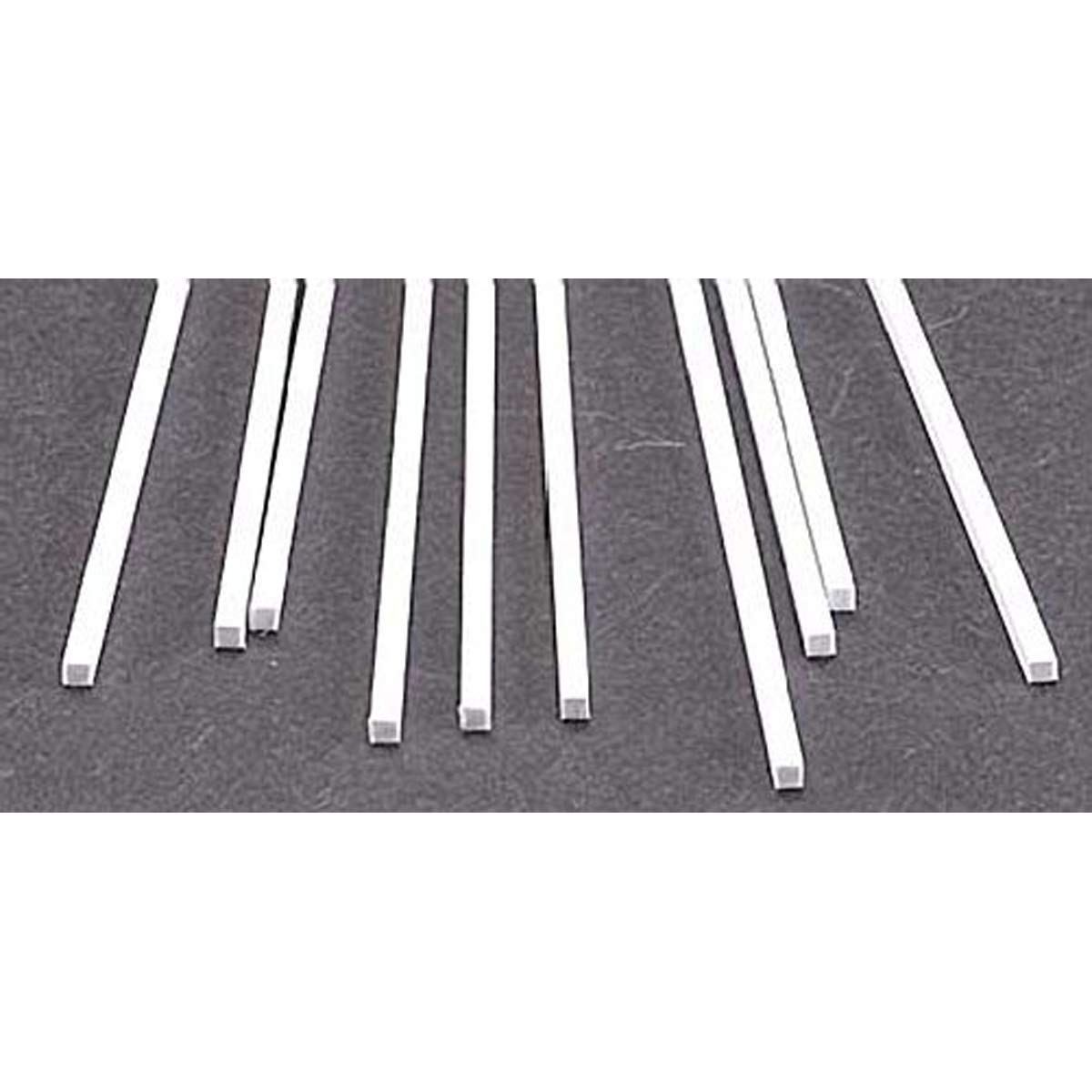 Plastruct 2.5mm Square Rods 10pcs # MS-100