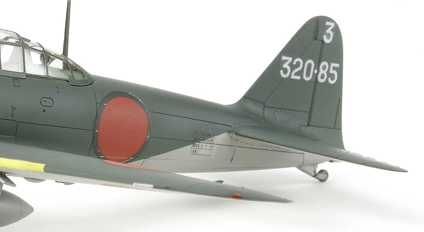 Tamiya 300060779 - Maqueta de avión Mitsubishi A6M5 Zero Fighter (Escala 1:72, Segunda Guerra Mundial