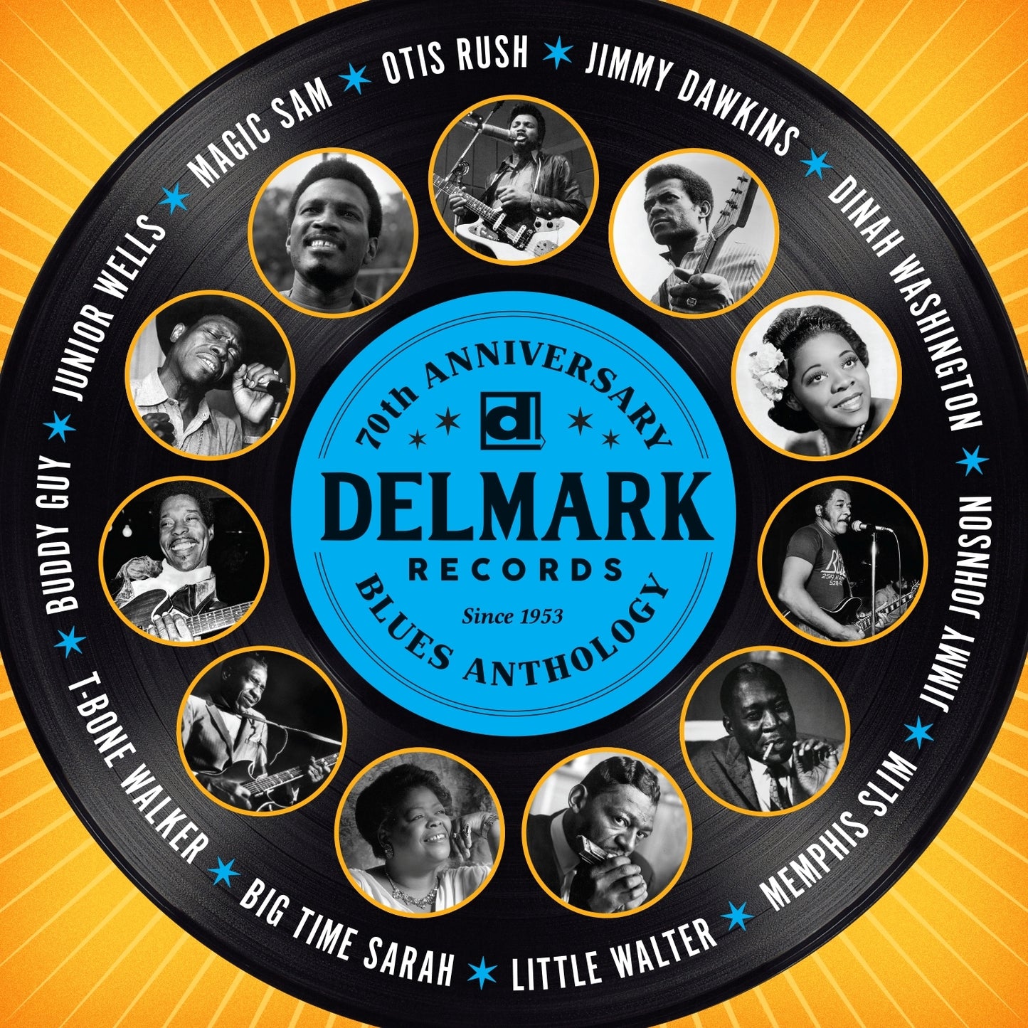 Delmark Record's 70th Anniversary Blues Anthology
