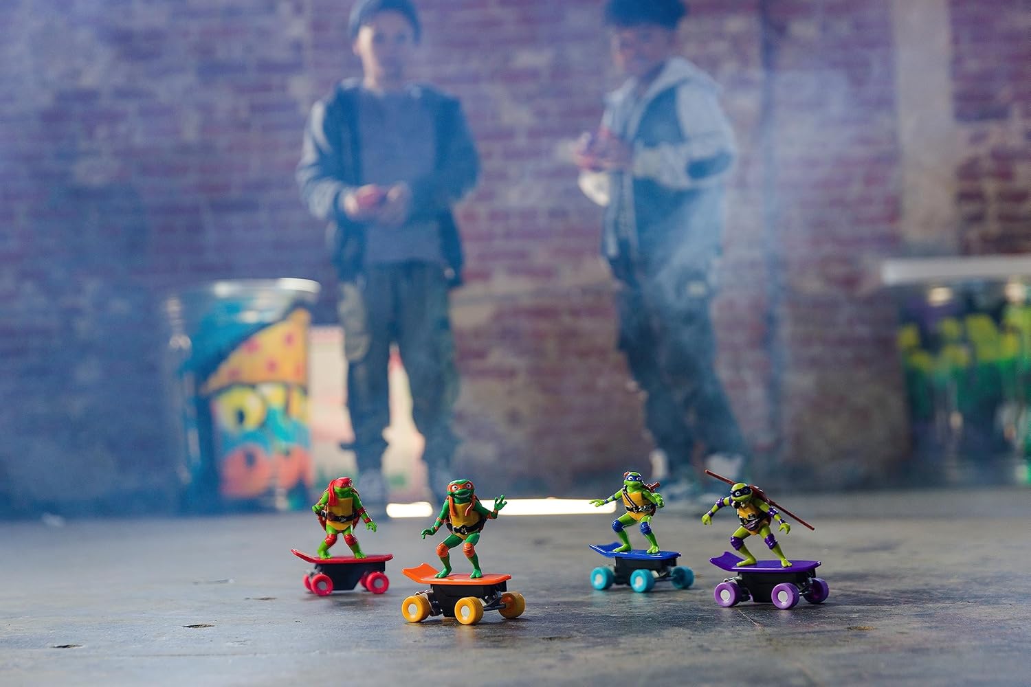 Teenage Mutant Ninja Turtles 71035 Michelangelo Mutant Mayhem Raphael TMNT Half Pipe RC Gifts & Toys, Multicoloured, 16.5 cm