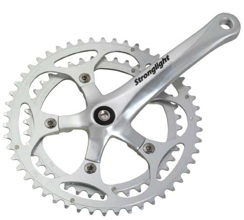 Stronglight Bicycle Components: Impact 110PCD Alloy 42/52-170mm Chainset- -42/52-170MM 110PCD 52/42