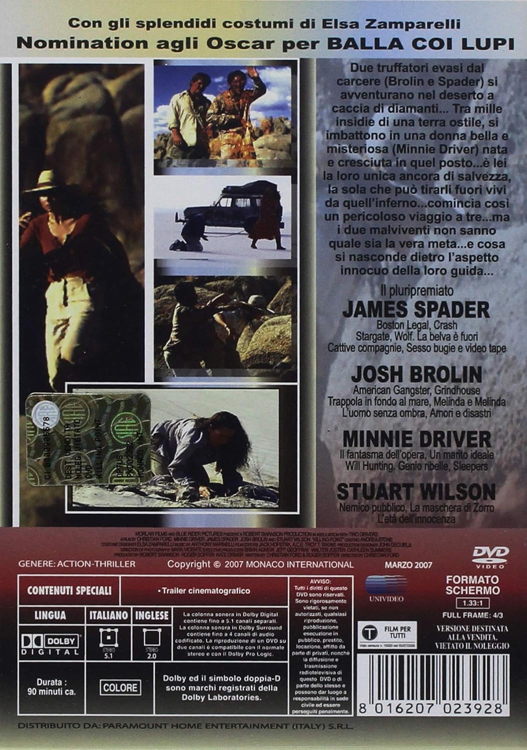killing point dvd Italian Import