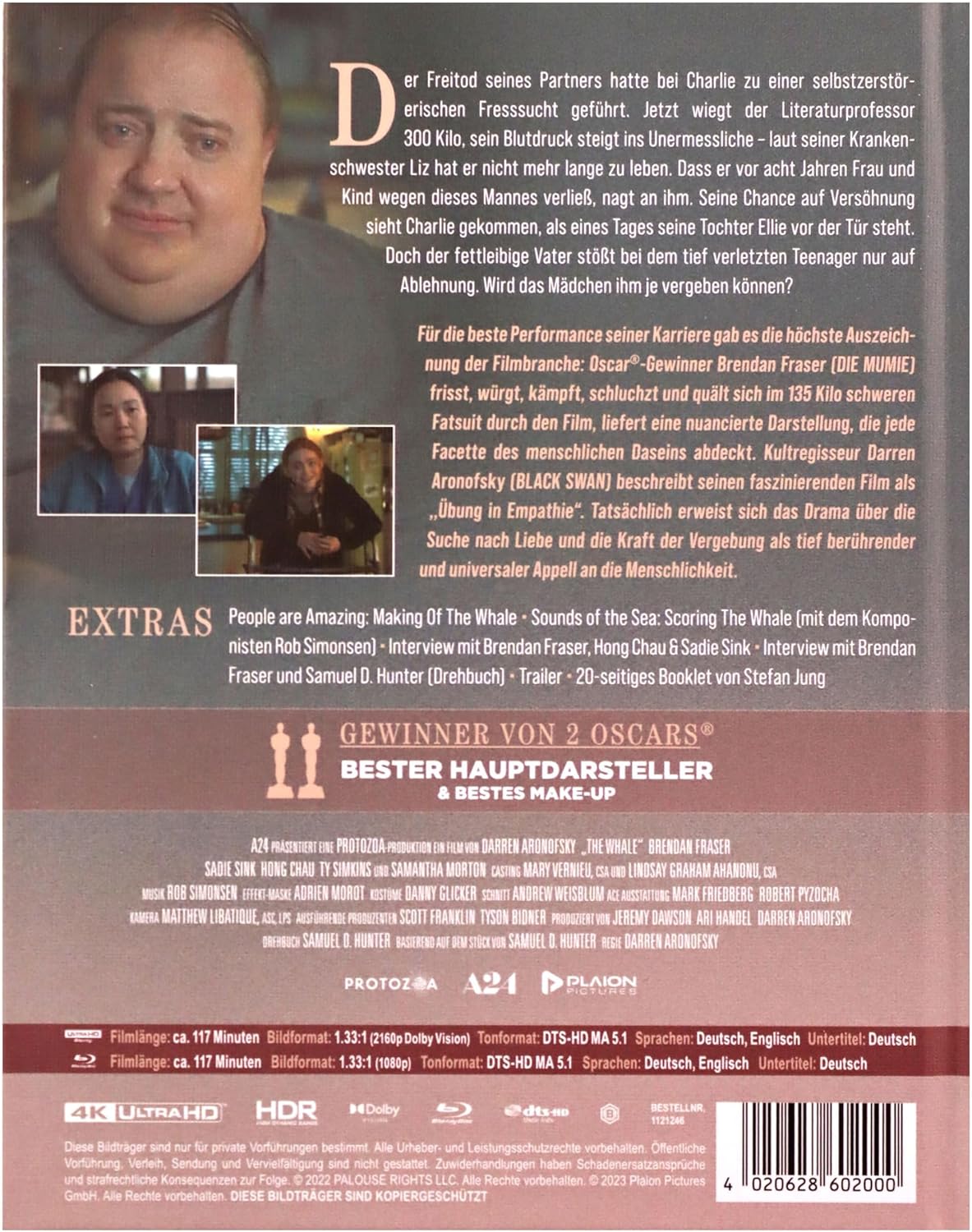 The Whale 4K (digipack) (English audio)