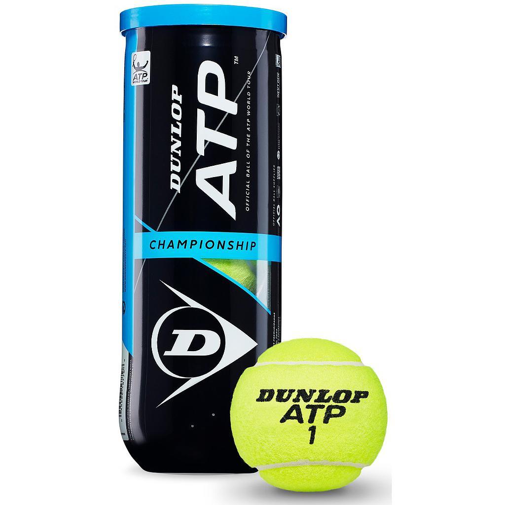Dunlop ATP Championship Tennis Balls Tube of 4 Tube of 4