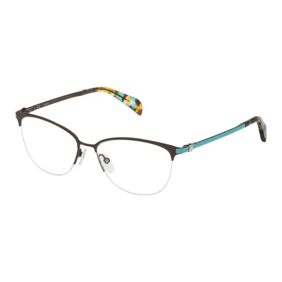TOUS Women's VTO3505408QL Sunglasses, Black, 54/15/135