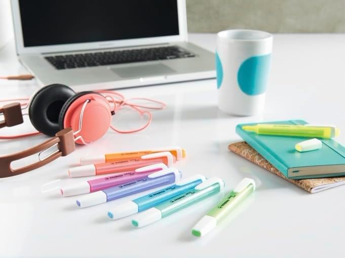 Tekstmarkeerstift - STABILO swing cool - los exemplaar - oranje