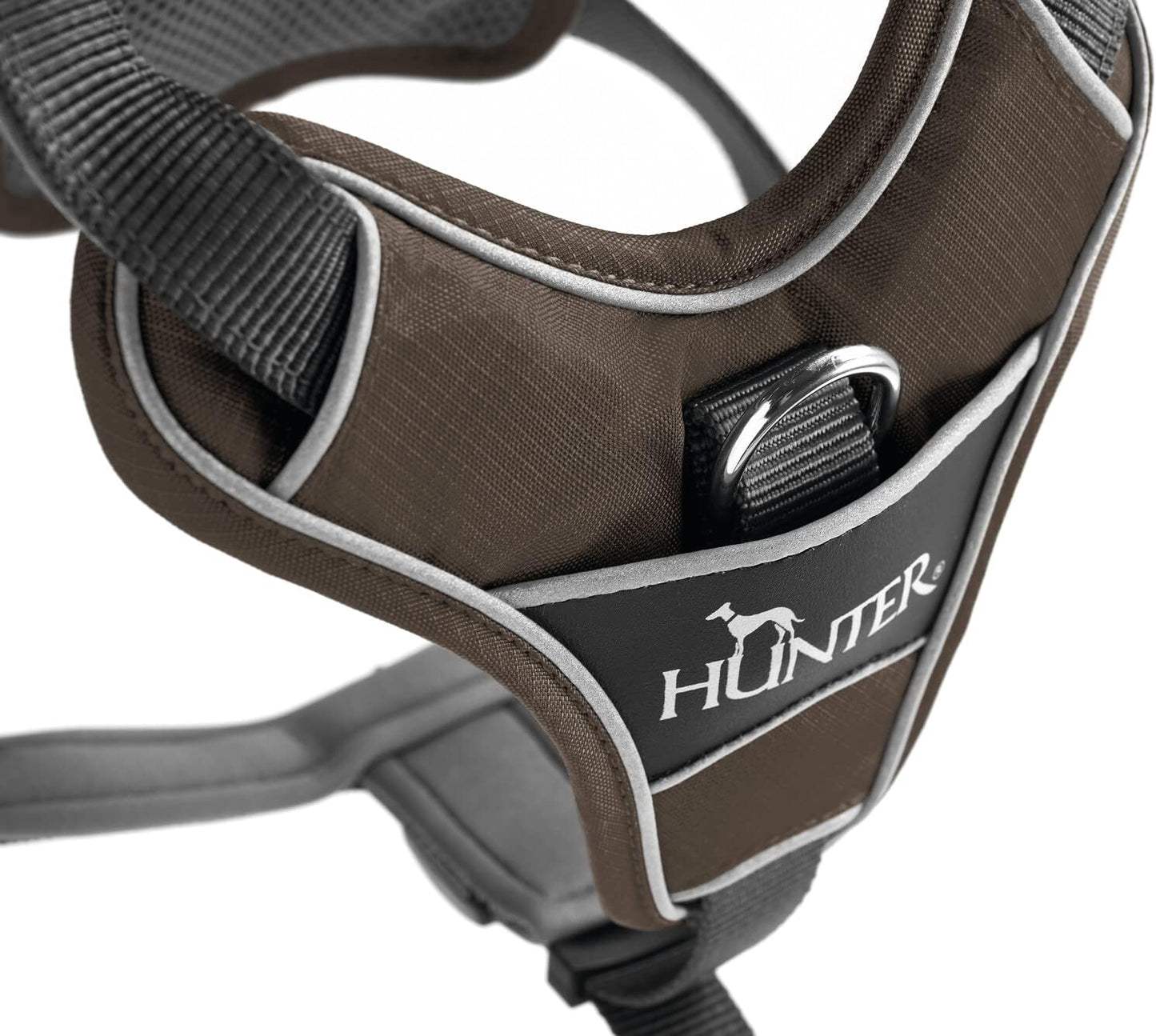 Dog Harness Hunter Divo 45-56 Cm Brown S