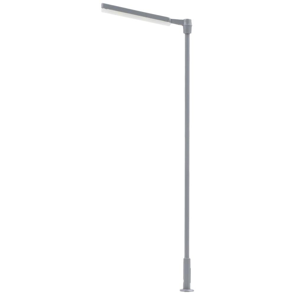 Faller LED Straight Arm Street Light Cool White 95mm FA180221 HO Gauge
