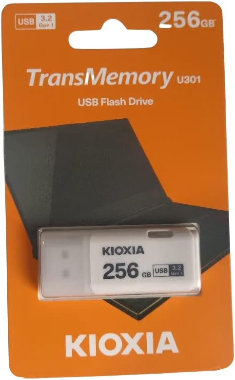 USB 3.2 KIOXIA 256GB U301 White