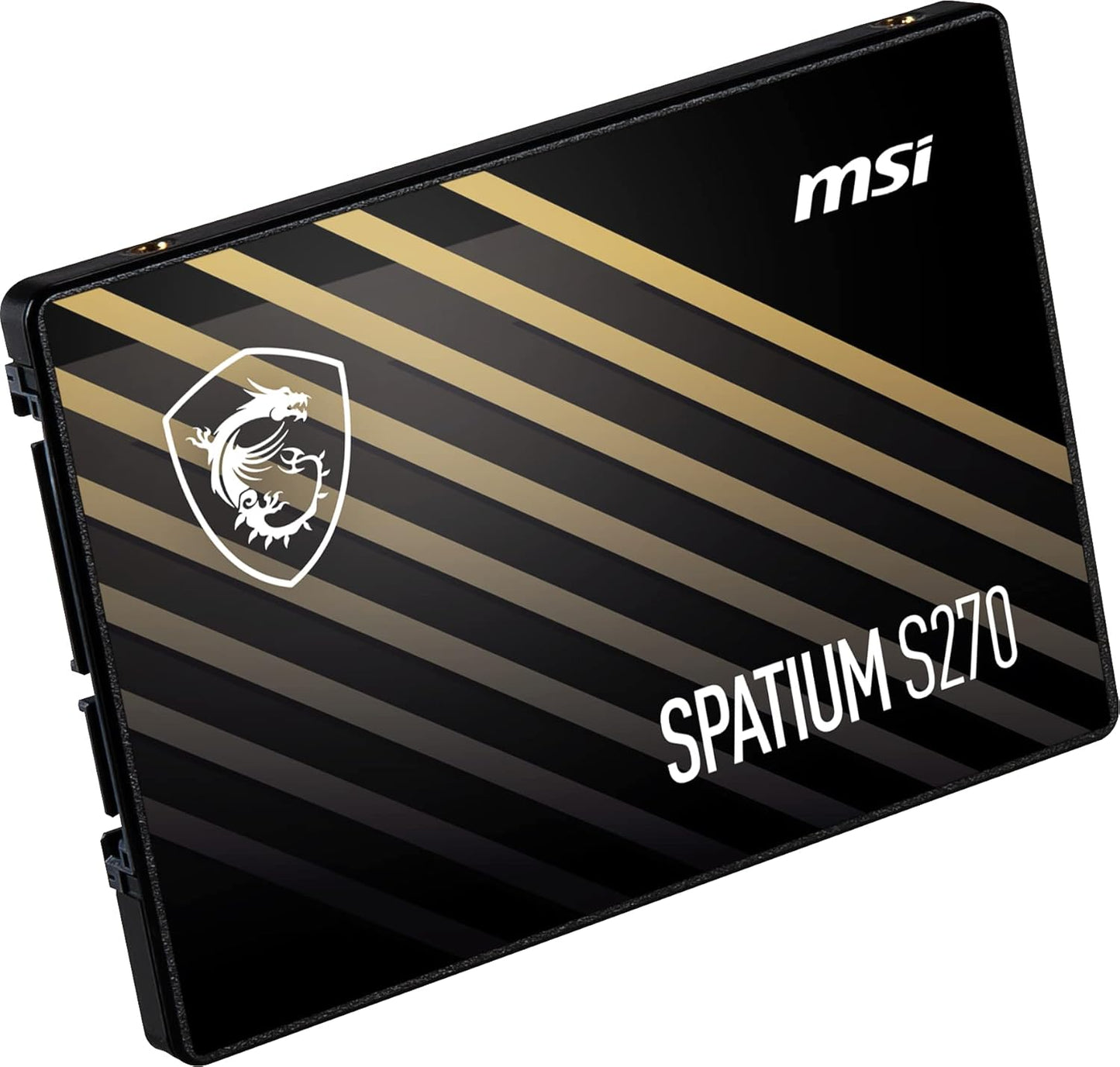 MSI SPATIUM S270 SATA 2.5 960GB - Internal Solid State Drive, 500MB/s Read & 450MB/s Write, 3D NAND, Built-In Data Security, MSI Center - 5 Year Warranty (500 TBW