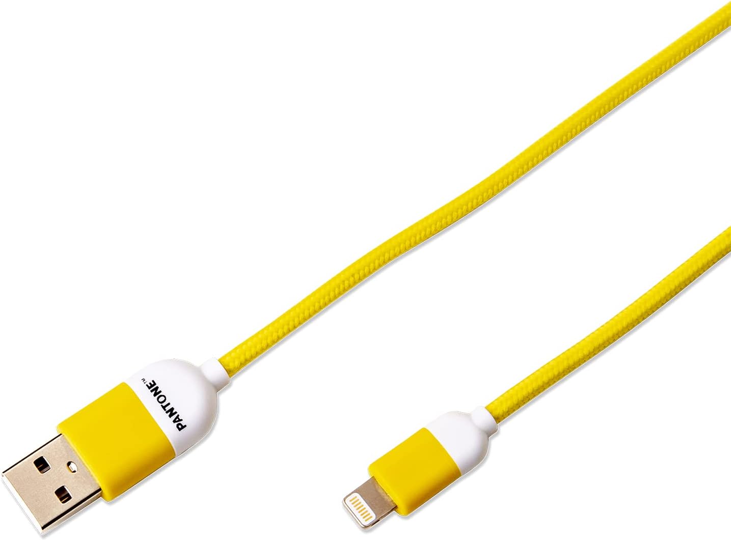 Pantone PTLCS0015Y Lightning Cable, 2.4A, 1M Length