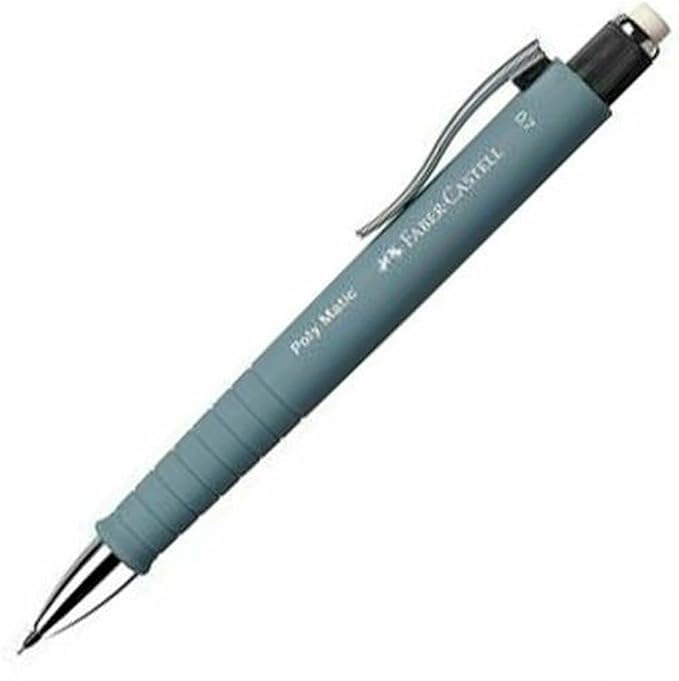 Pencil Lead Holder Faber-Castell Poly Matic Grey 0,7 Mm (5 Units)