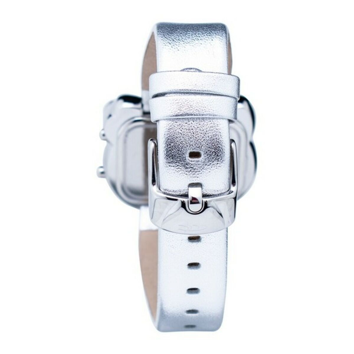 Chronotech Women's Digital Quartz Watch with Leather Strap